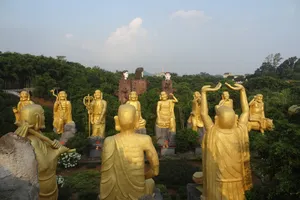 Chùa Thác Vàng - Địa điểm du lịch tâm linh ở Thái Nguyên
